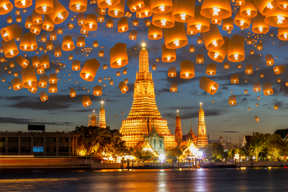 Bangkok night view