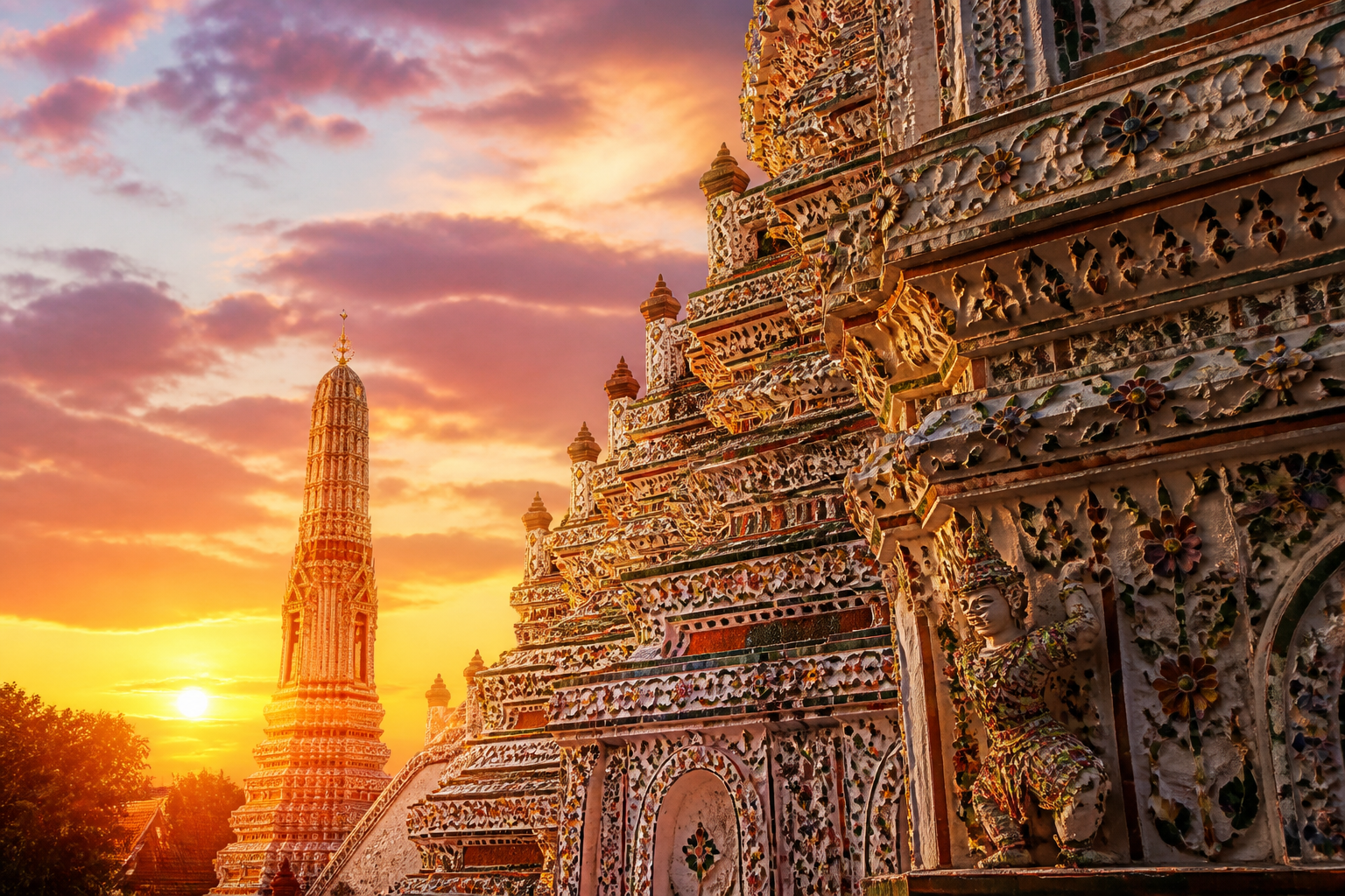 Wat Arun Bangkok City Tour