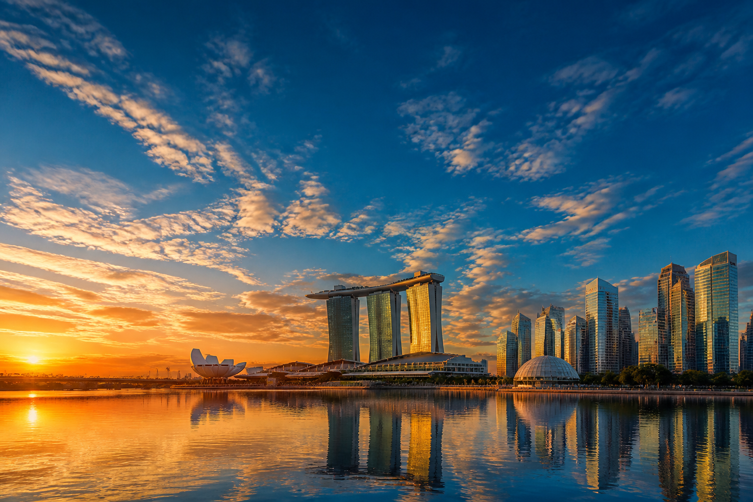 Singapore skyline